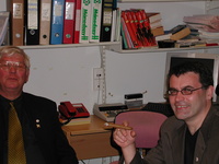Walther Andreassen og Pål Fondevik

