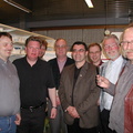 Fra venstre Sigve Smørdal, Terje Ingvaldsen, Skjalg Solum, Svein Hoel, Pål Fondevik, Bjørn Bruun, Roar Harberg, John Solum.
 
