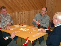 Arne Gabrielsen, Almar Olsen og Harry Johannessen