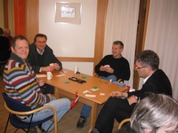 Vinnerne Gunnar og Torbjørn Harr møter Stein Statle og Jan Salamonsen